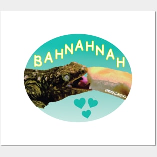 Muriel Loves Bahnahnah (mint color) Posters and Art